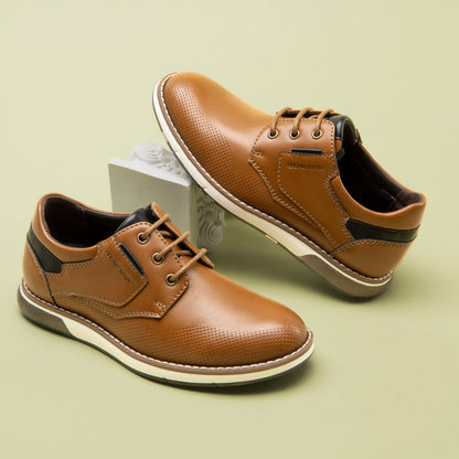 Boy's Lightweight & Anti-Slip Casual Dress Oxford Comfortable, Breathable and Durable Uniform Formal Fashion Sneaker Shoes