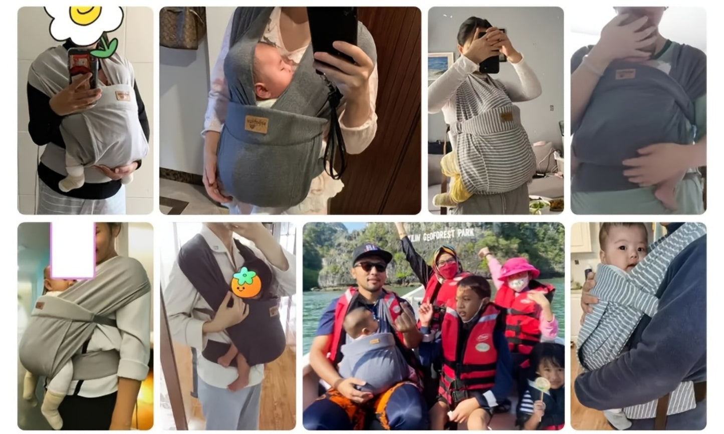 Baby Carrier - Soft Vrbabies Wraps Sling