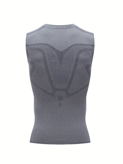 Men's Solid Color Tank Top - Sleeveless 001893