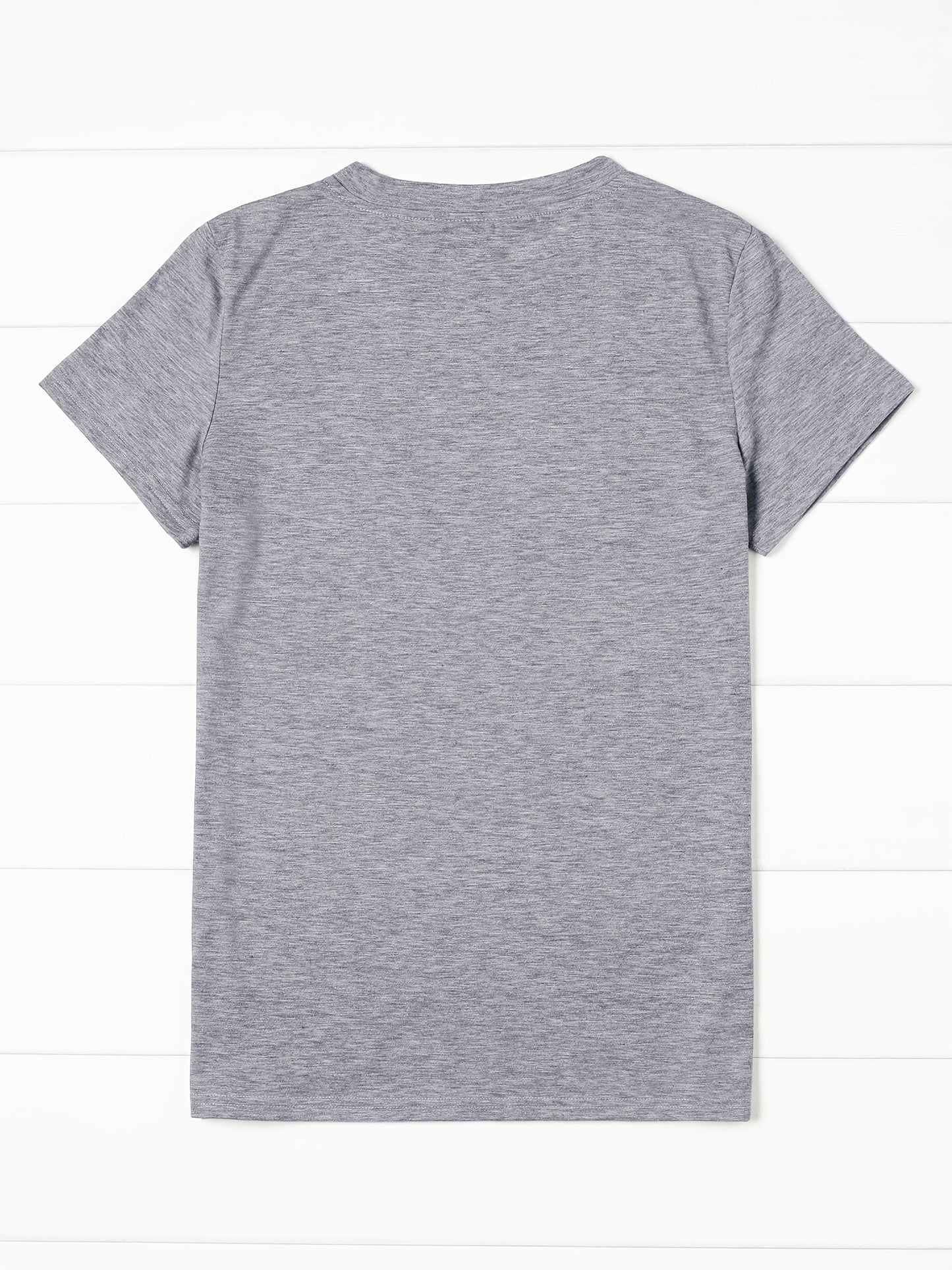 Whimsical "It's Okay, I'm Fine, Everything's Fine" Women's Cat Print T-shirt - Light Blue, Casual Version, Round Neck, Short Sleeve, Polyester, Machine Washable