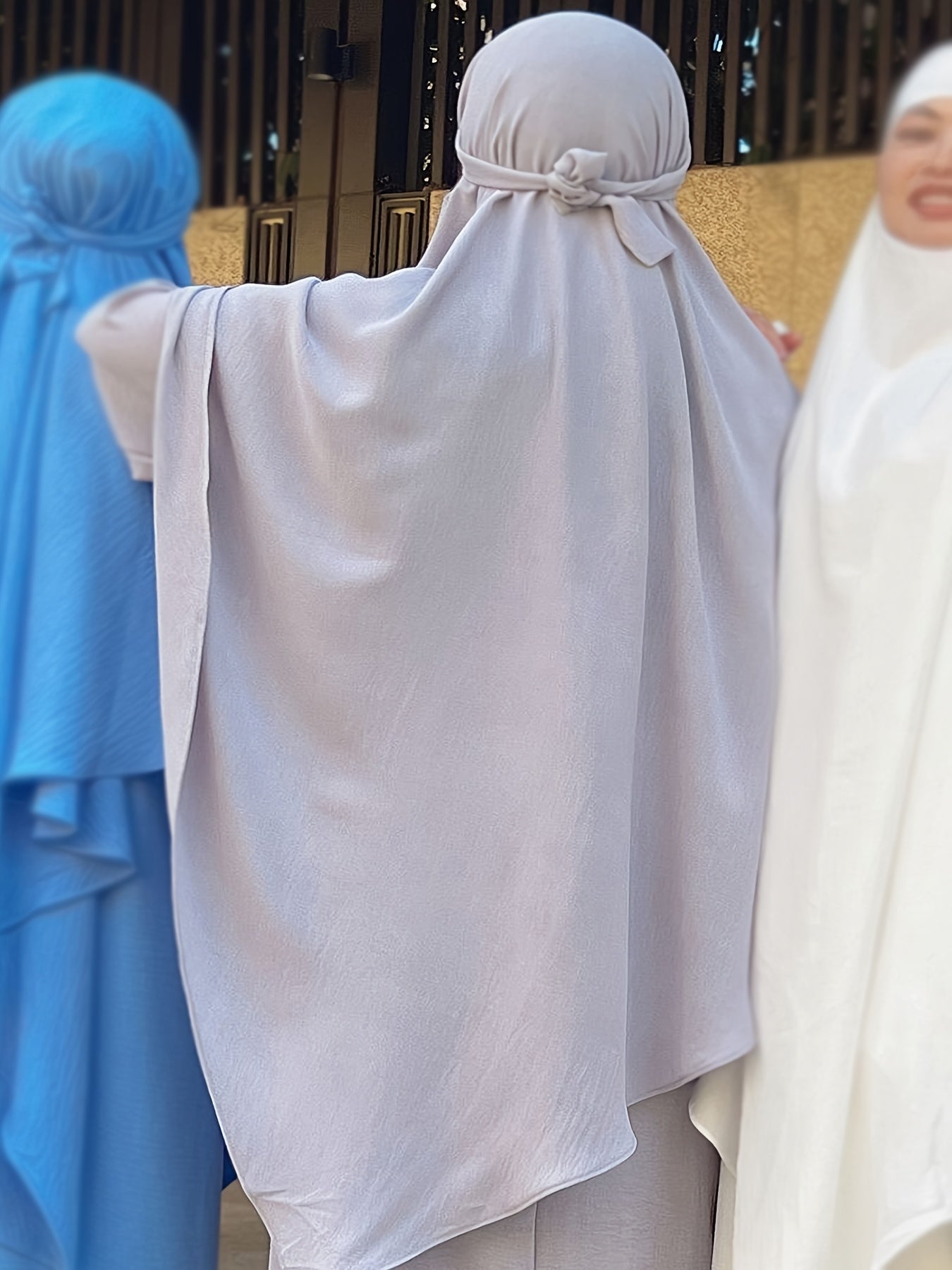 Muslim Player Wearing a Hijab for Umrah