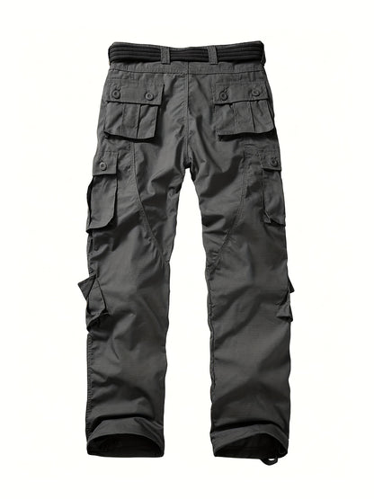 Men's Khaki 6-pocket Casual Pants