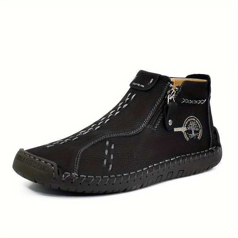 Women'S Hand-stitched Ankle Boots Outdoor Fashion Shoes