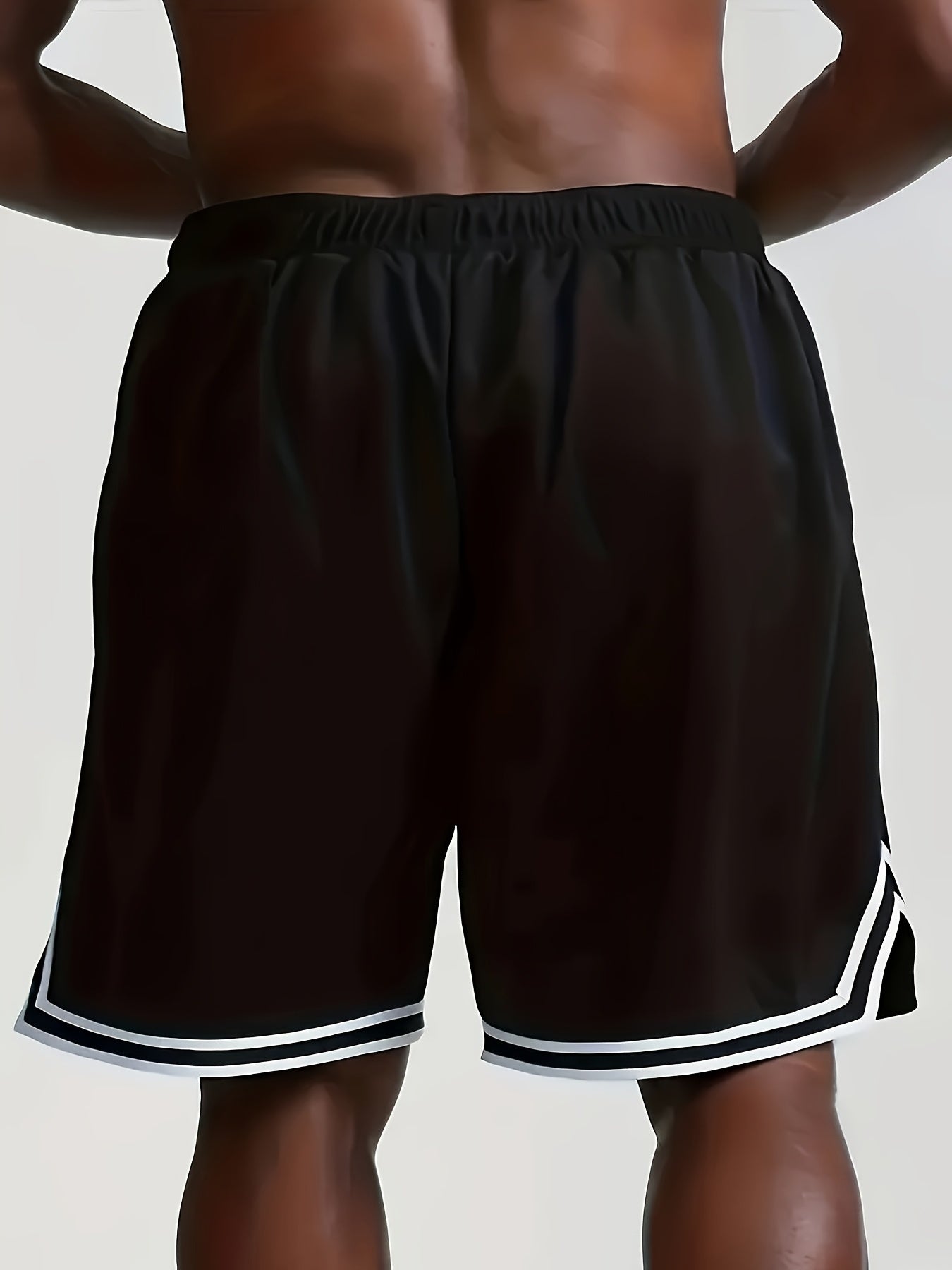 Men'S Casual Five-Point Basketball Shorts - 3pcs, Lightweight And Quick-Drying for Summer