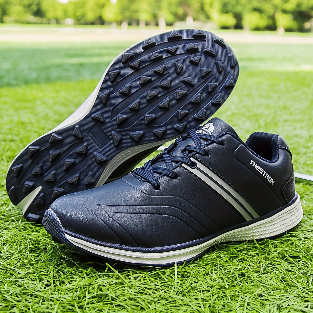 Professional Men'S Golf Shoes, Comfortable Golf Training Sneakers For All Seasons Outdoor