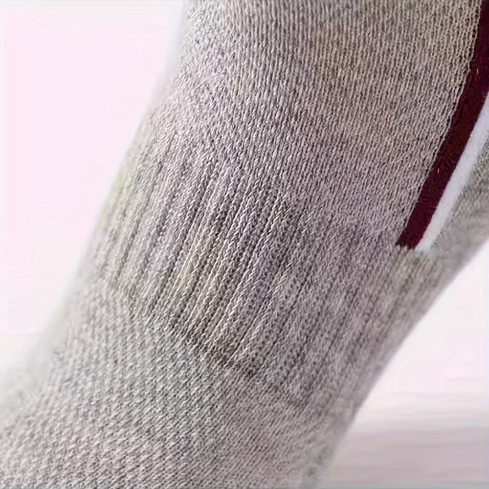 Men's Colorblock Ankle Socks - 30-Pair Pack