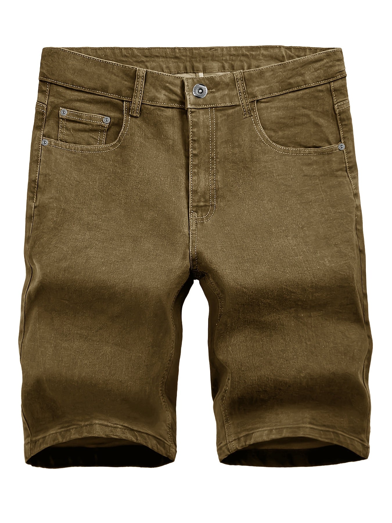3-pack Men'S Jeans - Trendy Ripped Denim Shorts - Stylish, Versatile, Slim Fit, Casual Pants - New - Perfect For Outdoor Camping And Sports