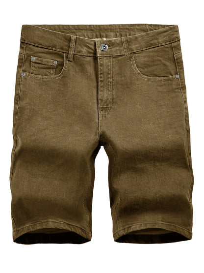 3-pack Men'S Jeans - Trendy Ripped Denim Shorts - Stylish, Versatile, Slim Fit, Casual Pants - New - Perfect For Outdoor Camping And Sports