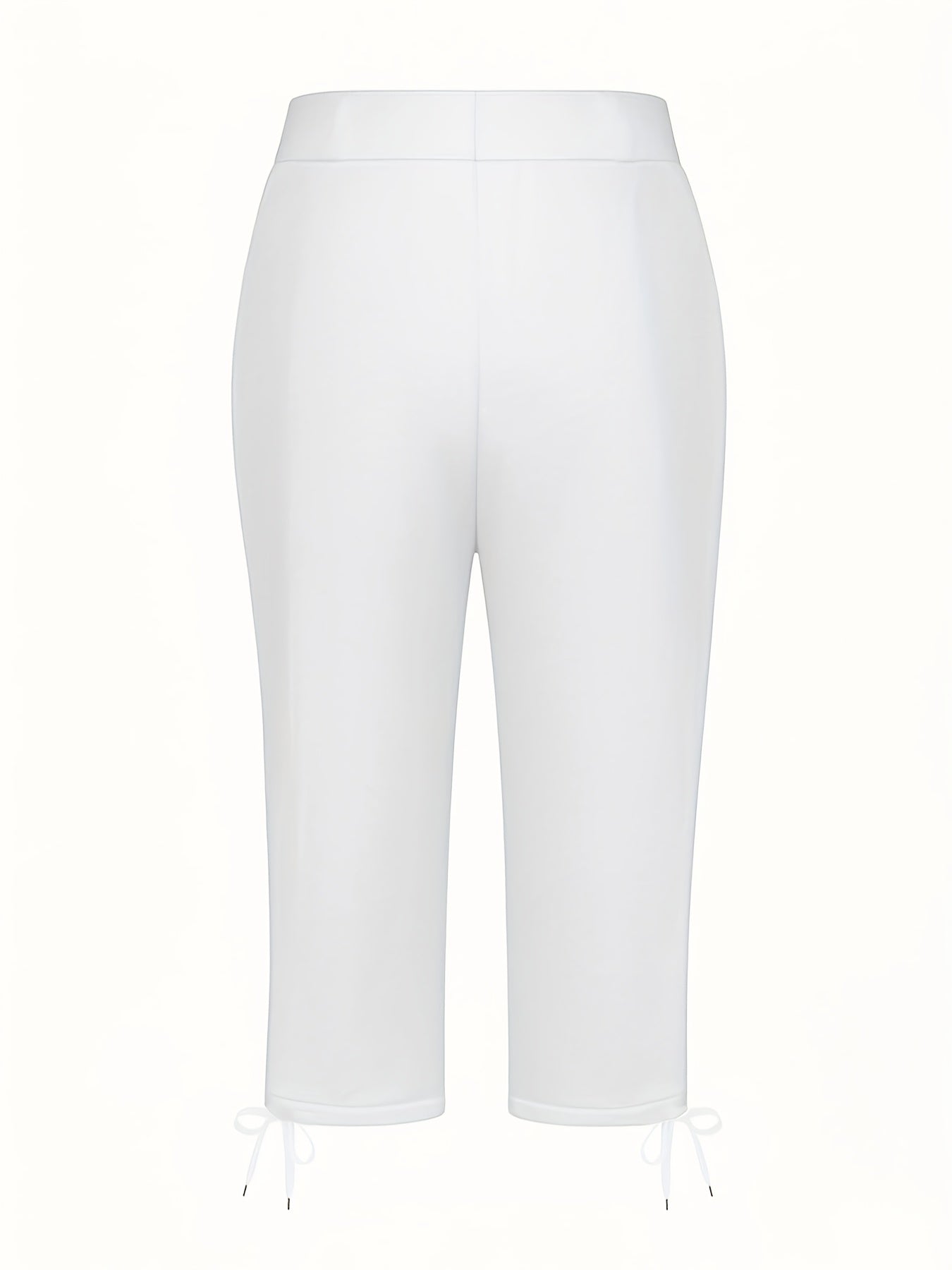 [Two-piece Pack] 5791A92 Women's Lightweight Three-piece Trousers, with Drawstring Waist - Casual Trousers, Spring And Summer Comfortable And Fashionable Daily Trousers | Loose Version Trousers | Casual Style Trousers