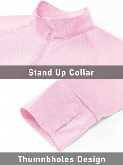 Women's Pink Lace Zip-Up Long-Sleeve Jacket - product view 14