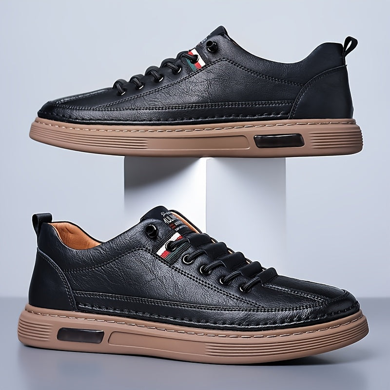 Men's Casual -Like Sneakers, All-Season Versatile Soft-Sole Shoes, Breathable Lightweight Anti-slip Fashion Footwear for Daily & Business Wear