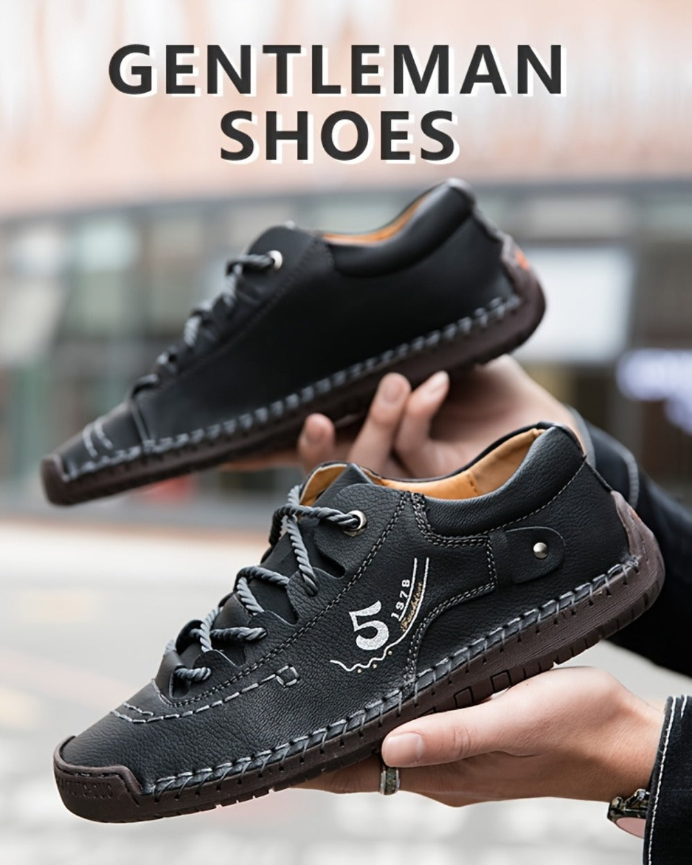 Men's Dress Shoes & Oxfords - Lace-Up for Outdoor & Travel 103973