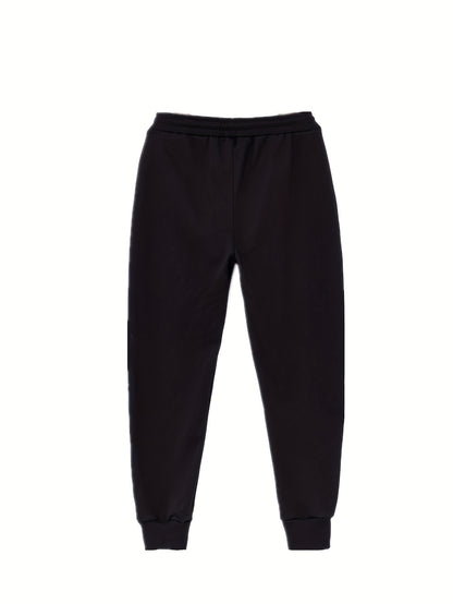 Men'S Plus Size Casual Sports Trousers 2XL-9XL - Loose Fit, High Stretch, Zipper Closure, All-Season Comfort, Weekend Casual Attire, Casual Sports Apparel | Relaxed Fit Trousers | Comfortable Design