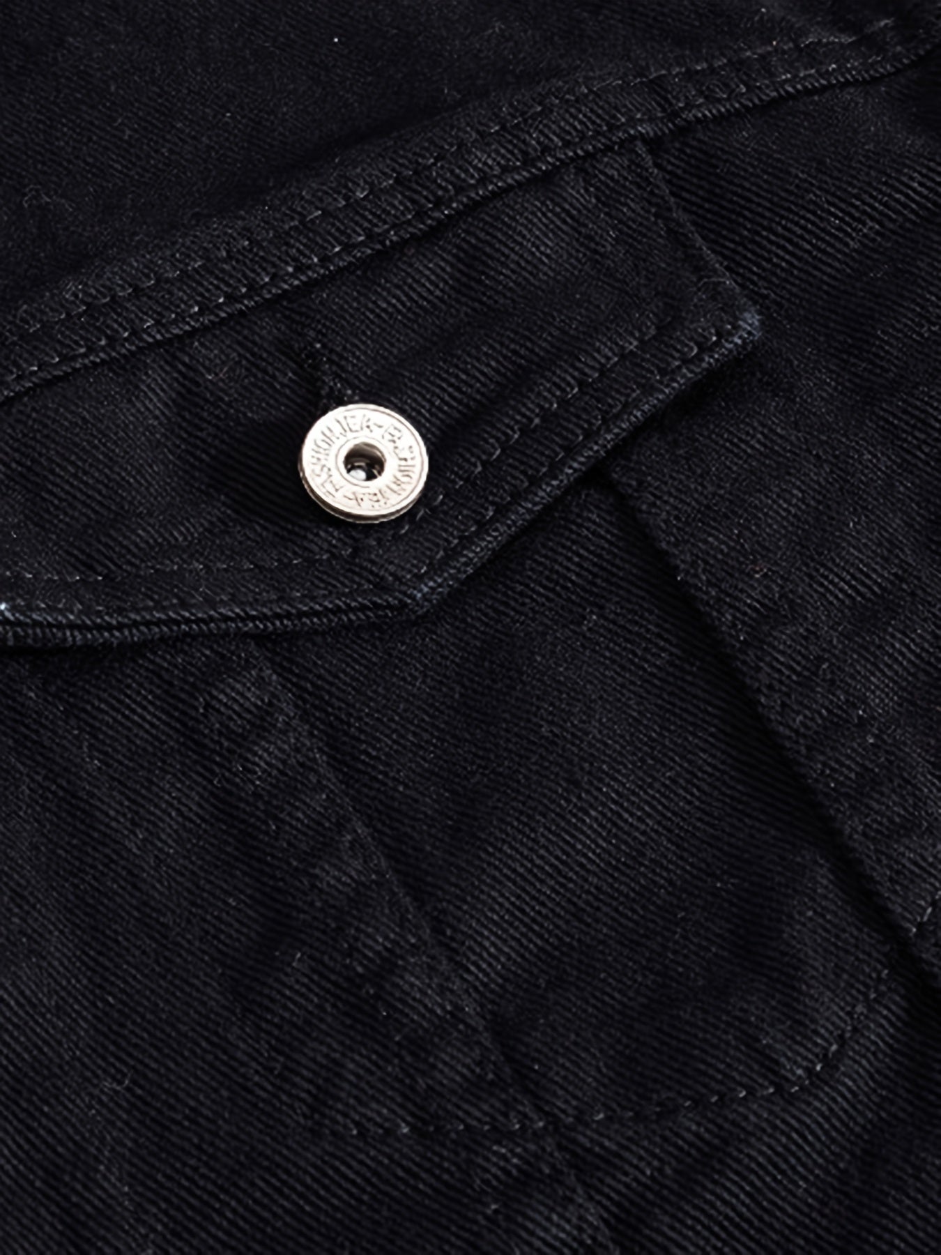 Men's Denim Jacket Fashion Slim Fit Ripped Cotton Stretch Denim Trendy Outerwear