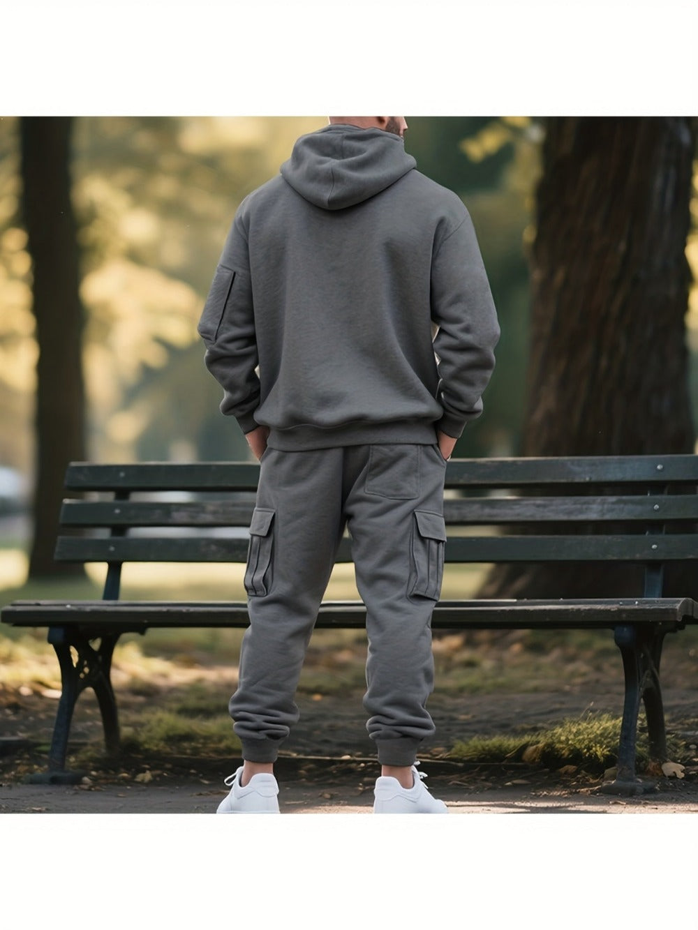 Men's Tracksuit Set - Coordinated Style Style 71083237