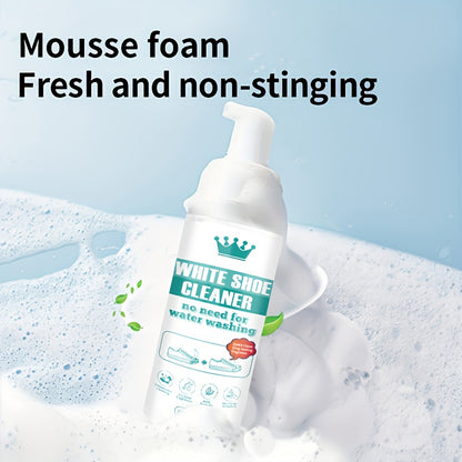 Yixingjia White Shoe Cleaning Agent Shoe Cleaning Artifact Brush Shoe Cleaning Agent Decontamination Whitening And Yellowing Foam Shoe Cleaning Multi-functional Cleaning Agent
