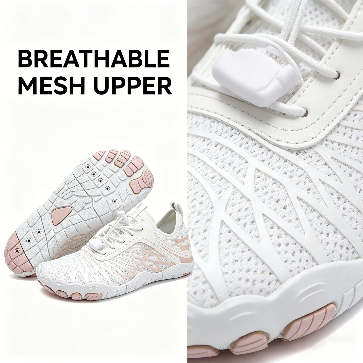 Women's Barefoot Shoes Women's Hiking Shoes Sports Outdoor Shoes Barefoot Hiking Shoes Breathable Light And Fashionable Bailan Beach Seaside