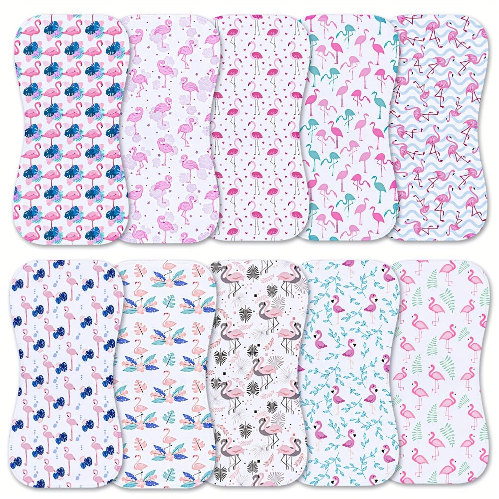 Burp Cloth - 10-pcs 10pcs Cloths Washcloths