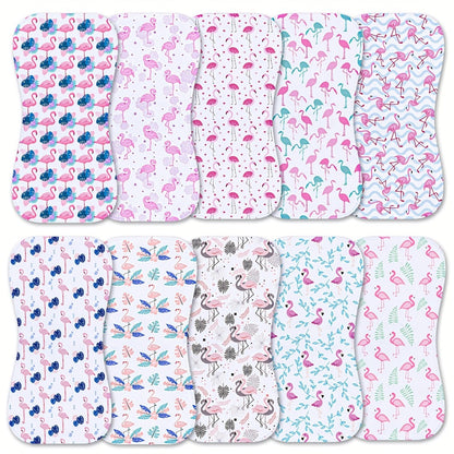 Burp Cloth - 10-pcs 10pcs Cloths Washcloths