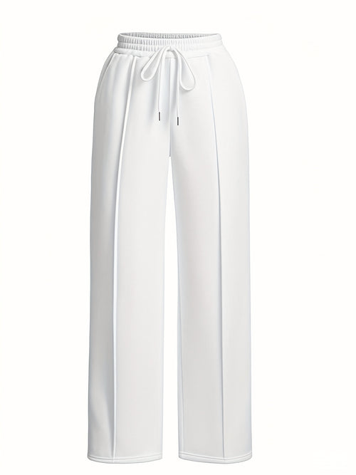 Women's Black+white+grey+red Polyester Pants - product view 1