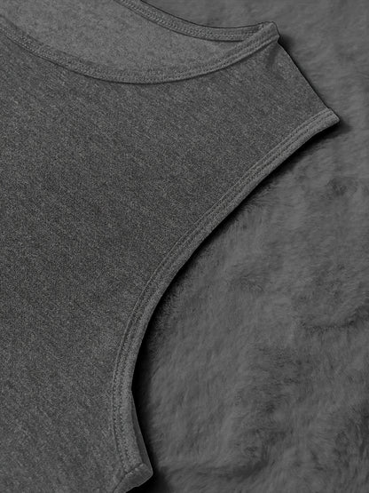 Women's Casual Sleeveless Tank Top with Texas Outline Design, Loose Breathable Opaque Fabric, Backless Round-Neck Lightweight T-Shirt, Machine Washable, for Women, Spring/Summer Outdoor Fashionable Shirt