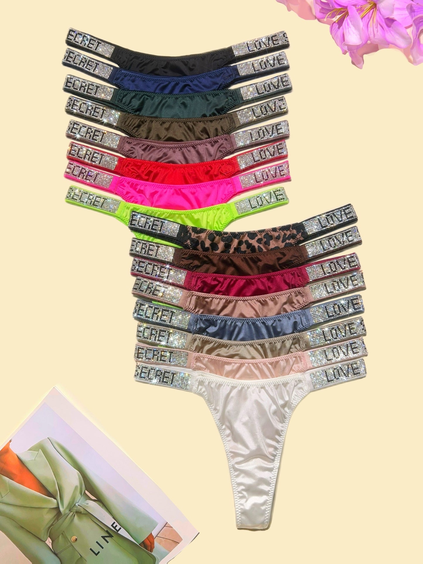 Classical Design6-sets Highwaist Panties