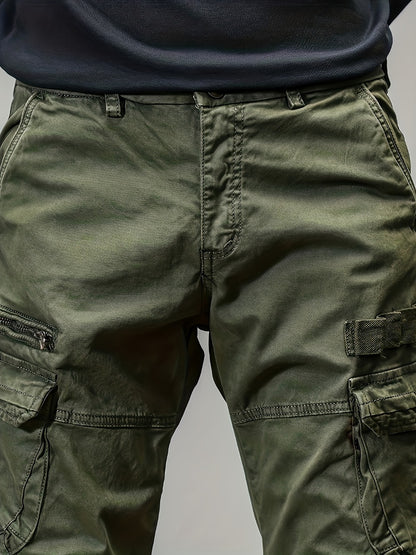 Men's Cargo Pants - Multi Pocket Travel Style