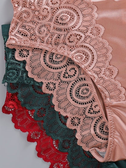 Women's Mixed colors Floral Underwear - product view 12