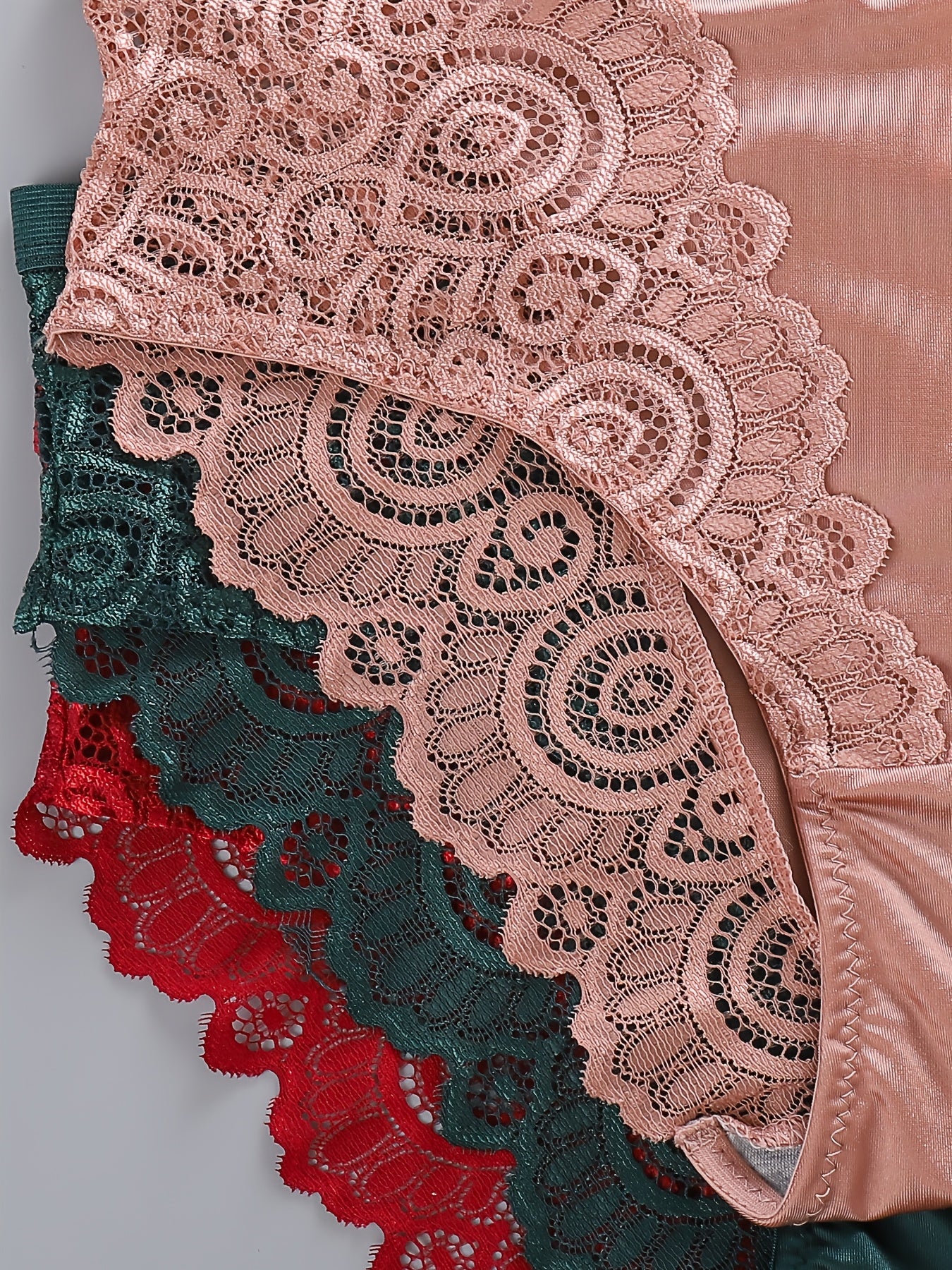 Women's Mixed colors Floral Underwear - product view 5