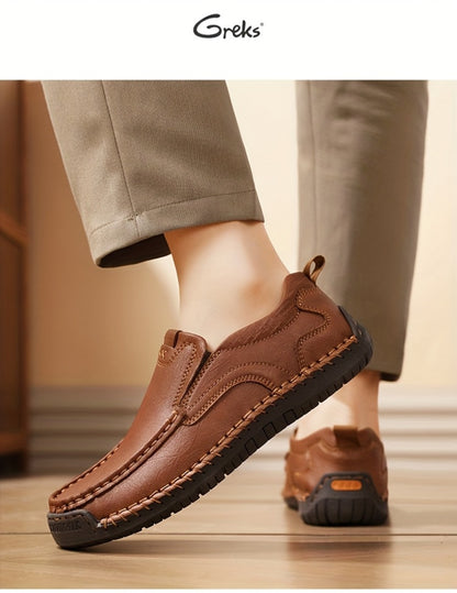 Men's Loafers & Flats - Cushioned Comfort Slip-On for Outdoor & Travel 677989