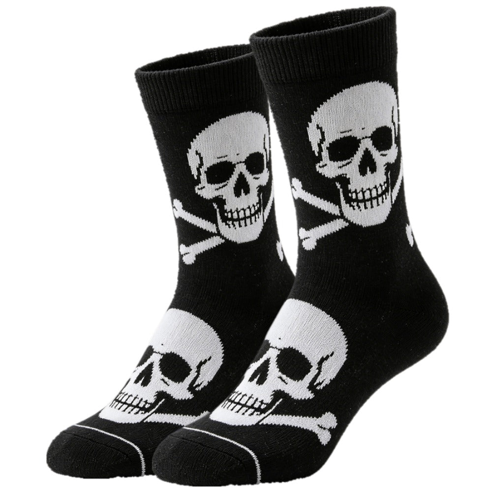 Men's Cute Print Crew Socks - 10-Pair Pack