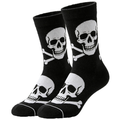 Men's Cute Print Crew Socks - 10-Pair Pack