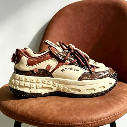Men's Sneakers - Non-Slip Sole Platform Sole for Outdoor & Travel 515301