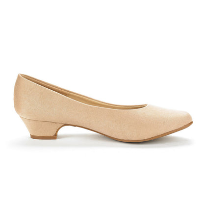 Women's Elegant Low Chunky Heel Pump Shoes Supreme Comfort Low Chunky Block Heels Women's Pumps Dress Shoes for Wedding Party Office Women Formal Shoes