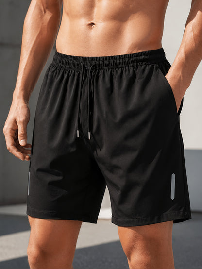 5pcs Minimalist Sports Shorts for Men in Summer, Thin And Quick-Drying Running And Fitness Pants, Loose And Breathable Casual Five-Quarter Pants