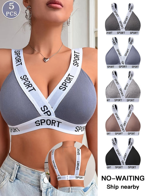 Women's Mixed Color 2 Viscose Printed Bra - product view 1