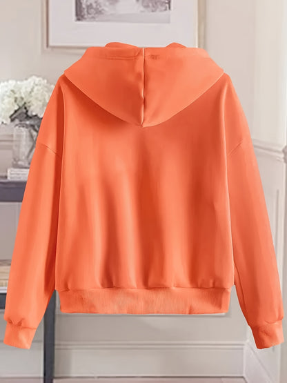 Women'S Winter Coats, Women'S Slim-Fit Hooded Jackets, Classic Design with Zippers And Drawstrings, Suitable for Multiple Occasions Such As Commuting And Shopping | Women'S Autumn And Winter Clothing | Casual And Elegant Women'S Clothing | K-Pop Fas