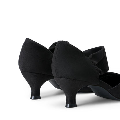 Women's Kitten Heels Low Pumps Shoes Pointed Closed Toe Slip On Dress Work Bridal Party Wedding Kitten Heel Pumps D'orsay Design Sweet And Elegant Comfortable Pumps Casual Dressy Shoes
