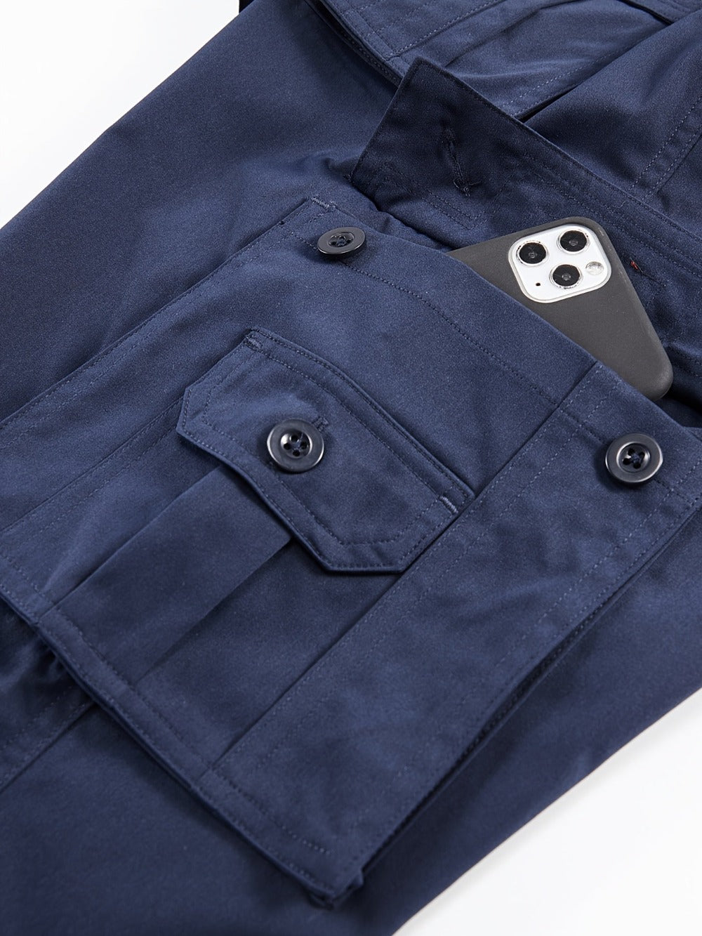 Men's Cargo Pants - Regular Fit With Pockets