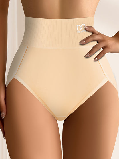 10pcs Colorful Women'S Stripes Breathable& Comfortable Fit Women'S High Waisted Panties Elastic Soft Hip Wrapping High Waisted Thigh Panties Back to Sports Panties& Women'S High Waisted Fashion Panties