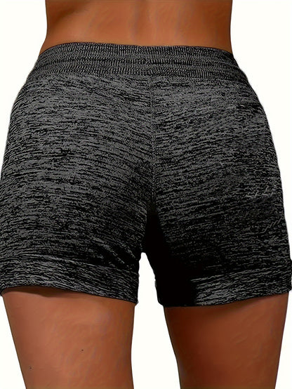 Casual Loose Shorts for Women Featuring a Drawstring And Pockets, Designed with Letter Prints
