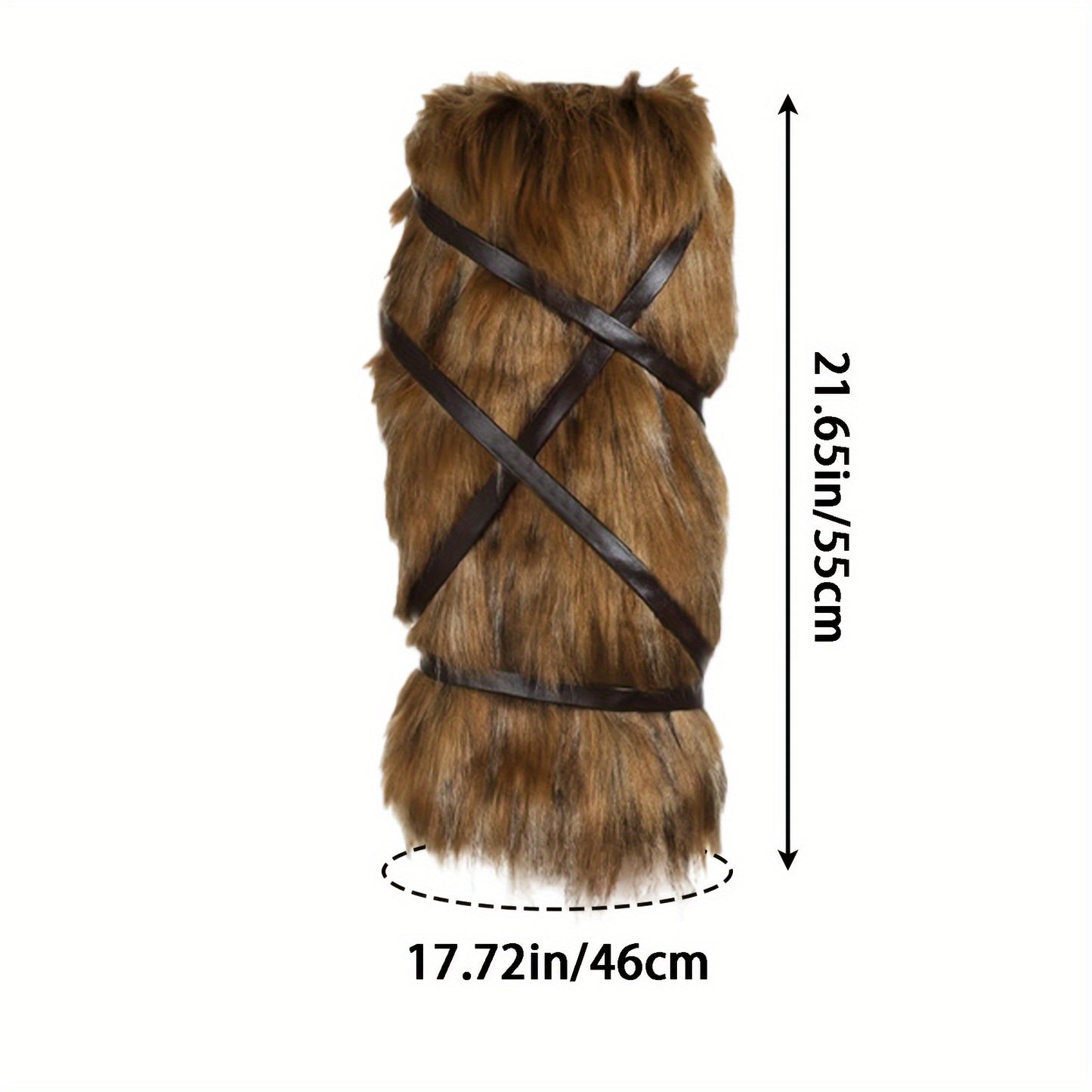 1 Pair Viking Faux Leggings, Boot Cover Leg Warmers, Halloween Costume Additions, Medieval LARP Renaissance Cosplay Props, Ideal Choice for Gifts