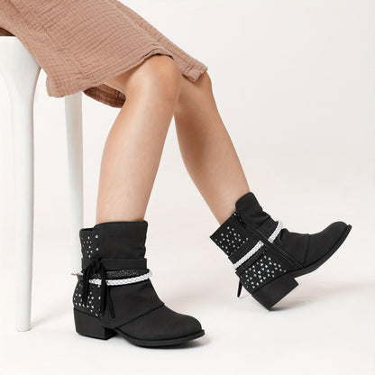 Girls Boots - Non-Slip Sole & Slip-On 735653