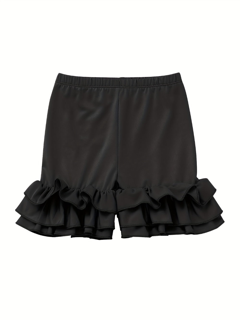 Girls' Solid Color Shorts - Summer 9189