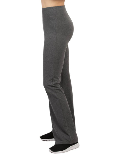 LADIES YOGA PANTS WITH 2 INCH WAISTBAND (SIZES FROM SMALL UP TO XL)