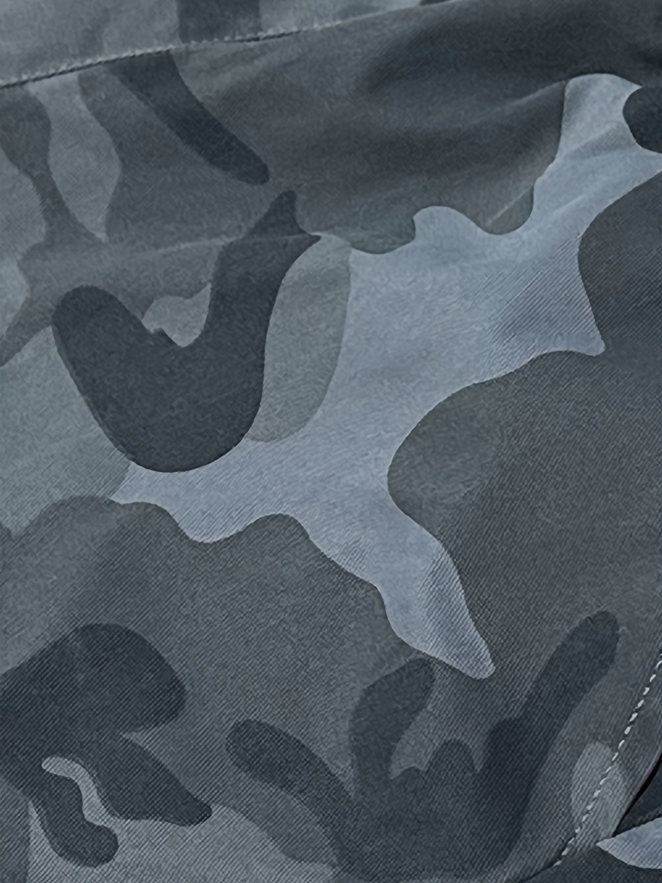 Women's Camo Cargo Pants Summer Lightweight Breathable Outdoor Casual Long Pants with Adjustable Elastic Waistband