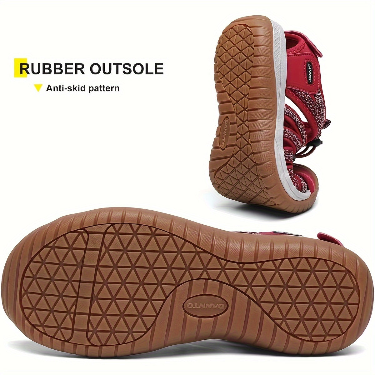 Women's Closed Toe Hiking Sandals Walking Water Sandal Comfort Athletic Sport Outdoor Sandals Casual Sports Sandals