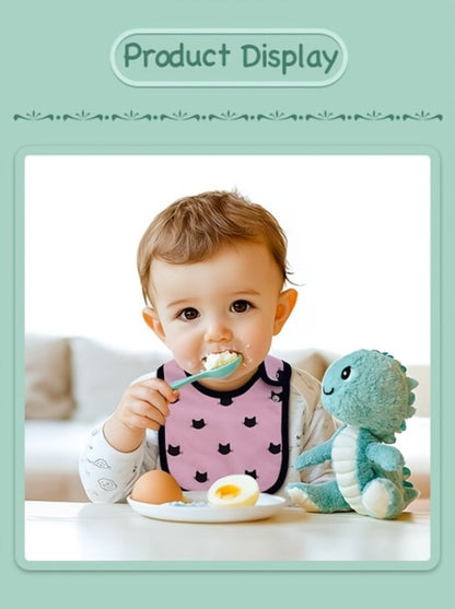 Baby Bib - 12-pcs Adjustable 12pcs Bibs