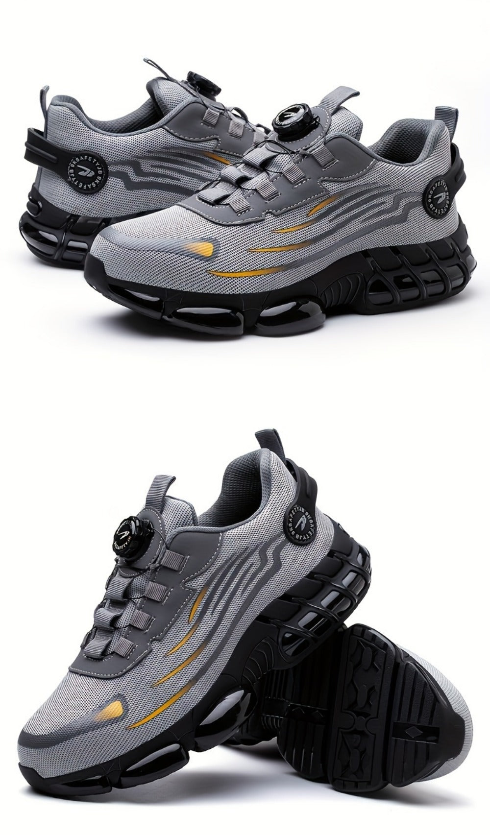 Men's Work & Safety Shoes - Puncture Resistant & Breathable Comfort 176485