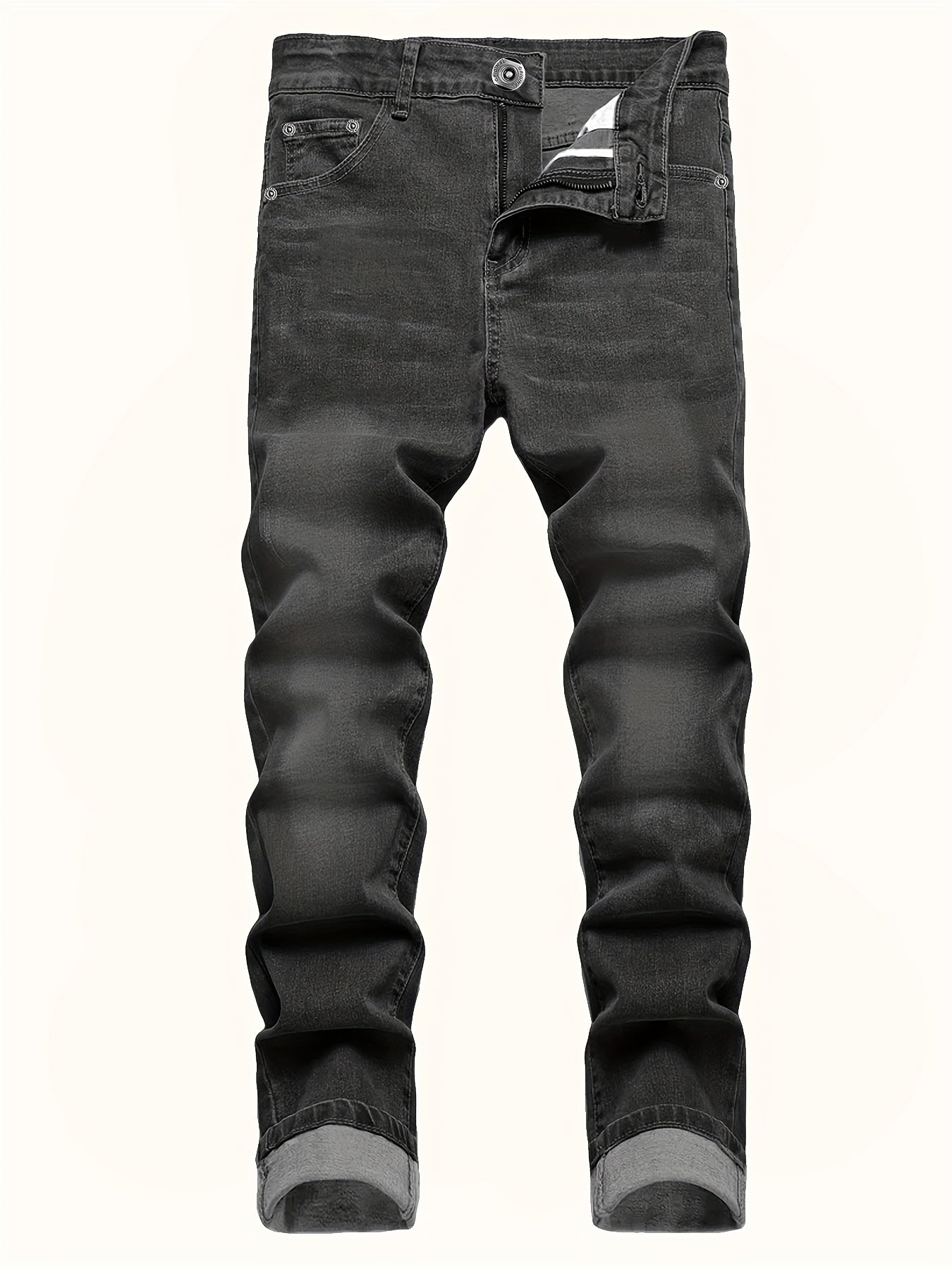 3-Pack Men's Slim Fit JeansClassic Versatile Stretch Denim, Year-Round Comfort
